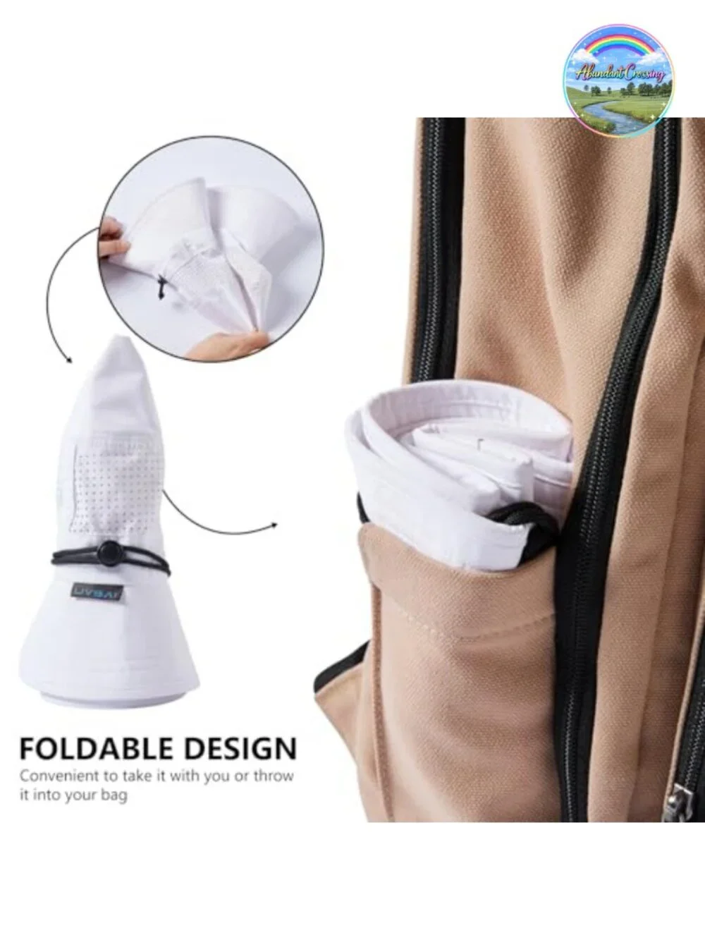 UPF 50+ Bucket Sun Hat with Laser Perforated Mesh Cooling Adjustable